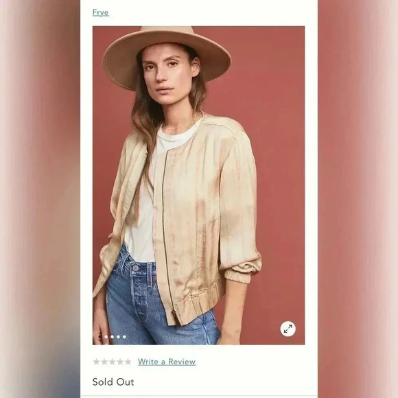 Frye Drapey Mandira Tie-Dye Jacket - Picture 2 of 8